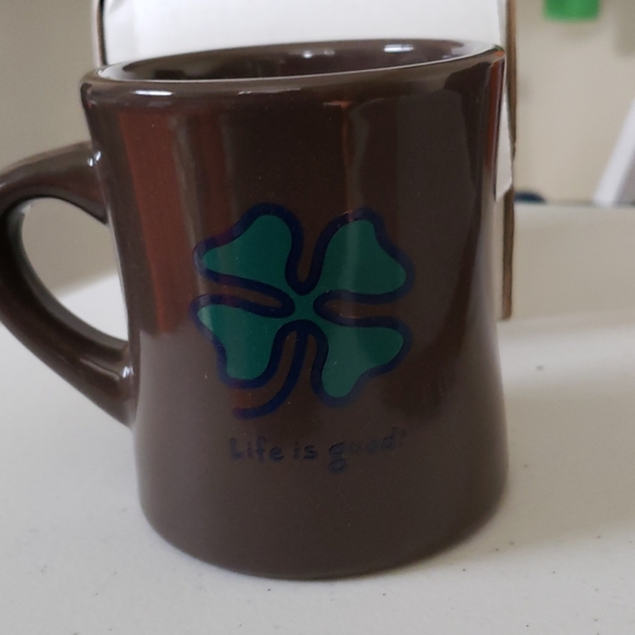 Life is Good Clover Coffee Mug - Picture 1 of 6